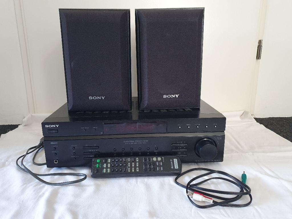 Sony STR-DE197 + 2 Speakers SS-B1000, Ophalen, Gebruikt, Sony