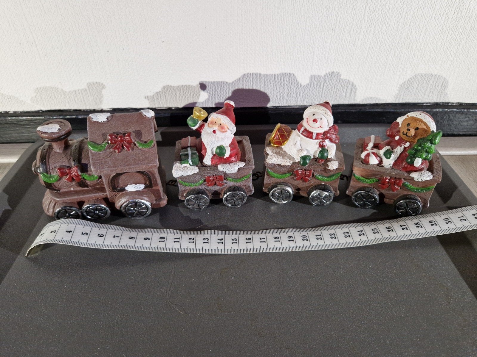 4 delig kerst treintje, Diversen, Kerst, Ophalen of Verzenden, Gebruikt