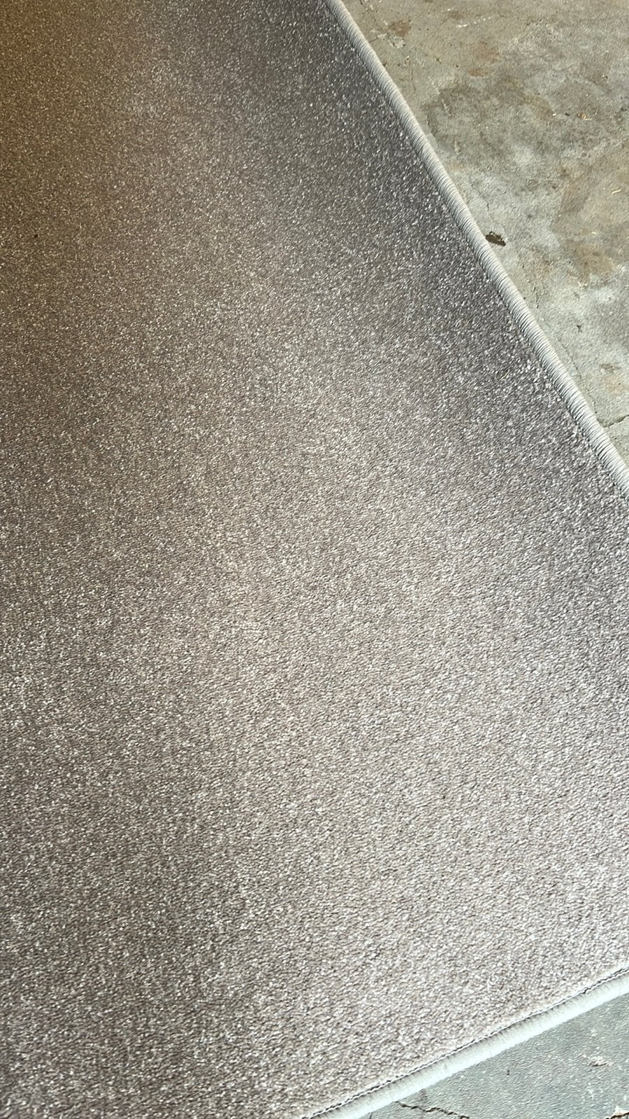 Carpet vloerkleed lichtgrijs/beige 3 bij 4 meter, Ophalen, Gemeleerd, Gebruikt, Beige