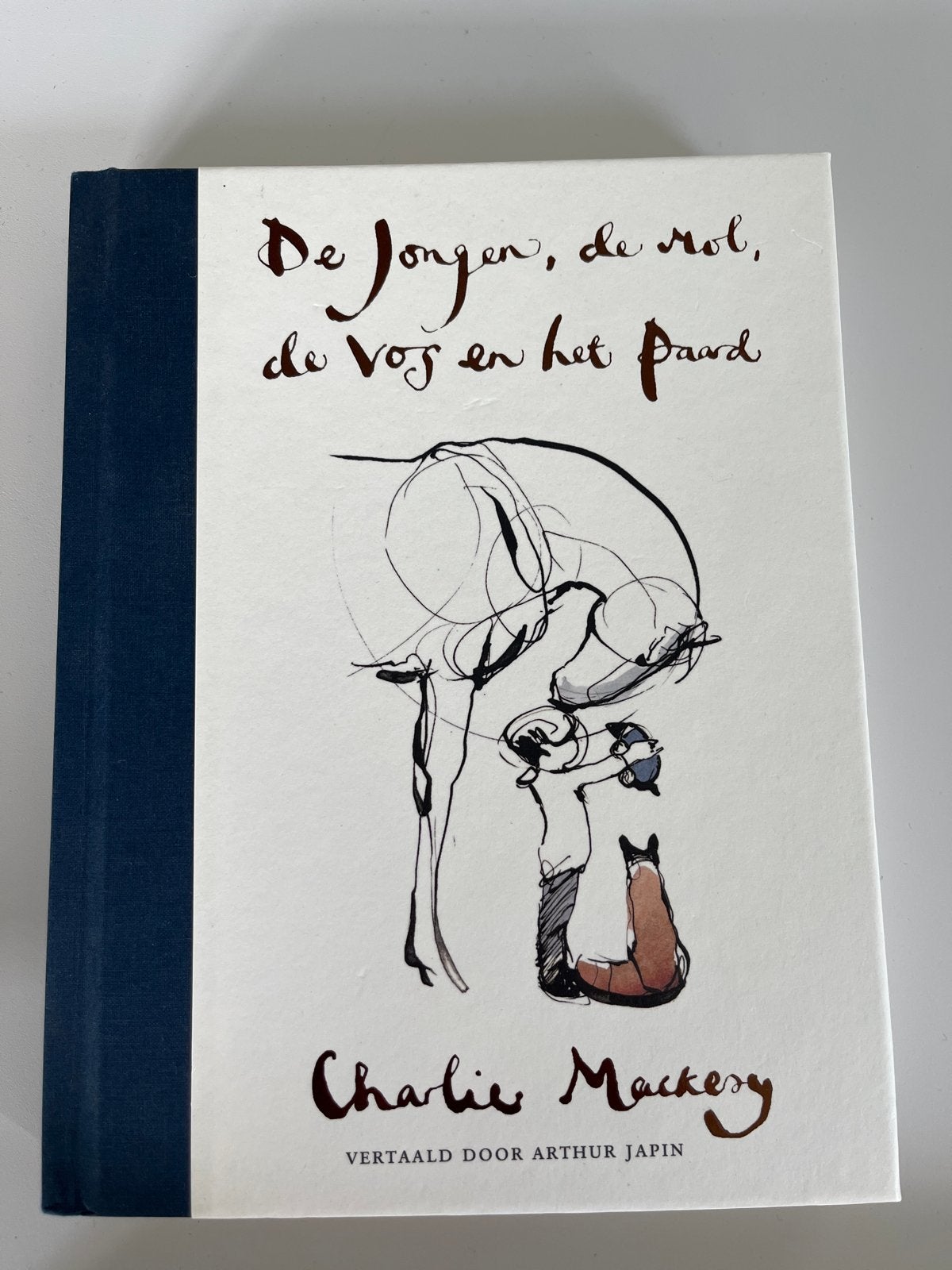 De Jongen, de Mol, de Vos en het Paard - Charlie Mackesy, Ophalen of Verzenden, Zo goed als nieuw, Nederland