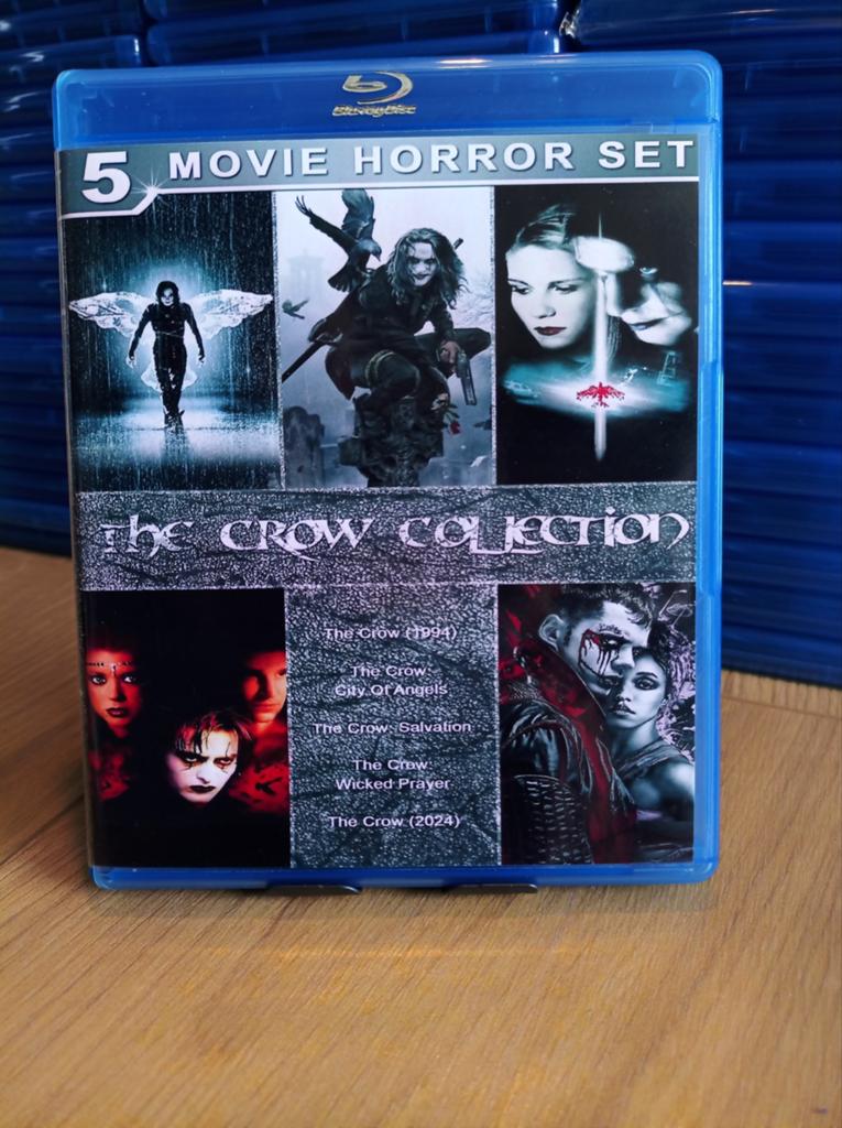The. Crow. ( 5 - Movie Collection ), Cd's en Dvd's, Blu-ray, Verzenden, Zo goed als nieuw, Horror, Boxset