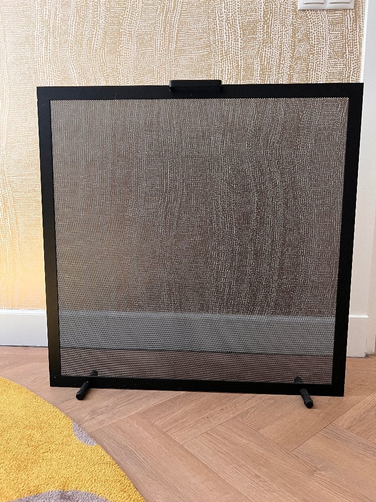Open haard scherm 75 x 75 cm, Huis en Inrichting, Haarden, Ophalen, Zo goed als nieuw, Inbouwhaard, Overige soorten