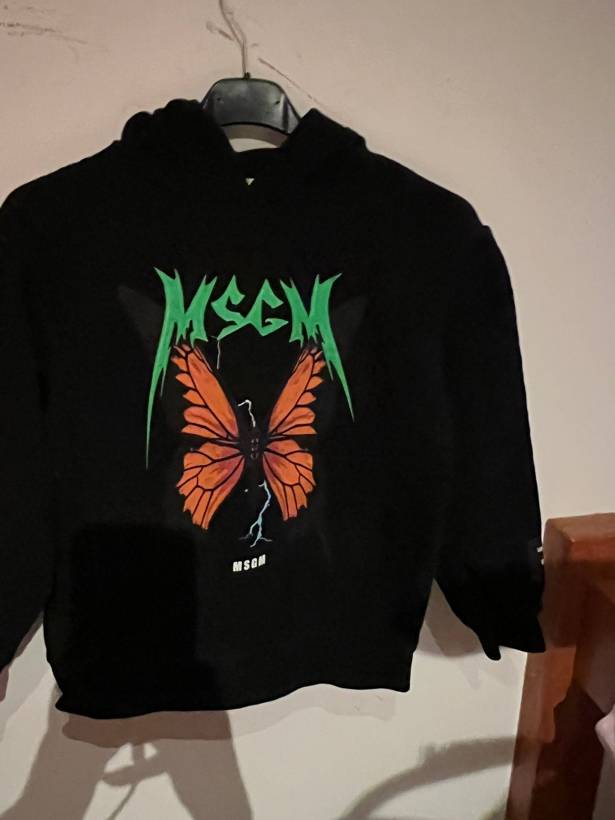 MSGM sweater met capuchon maat 140 origineel ZGAN, Meisje, Trui of Vest, Ophalen of Verzenden, Zo goed als nieuw