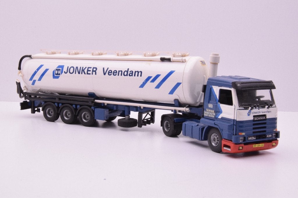 Scania 143 streamline  '' Jonker Veendam ''  Tekno, Ophalen of Verzenden, Gebruikt, Bus of Vrachtwagen, Tekno