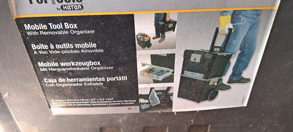 Gereedschaps trolly, Ophalen, Gebruikt
