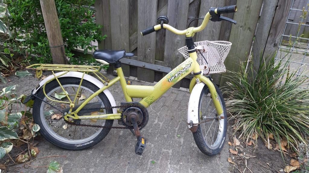Gazelle kinderfiets 16 inch, Ophalen, Gebruikt, 16 tot 20 inch, Gazelle