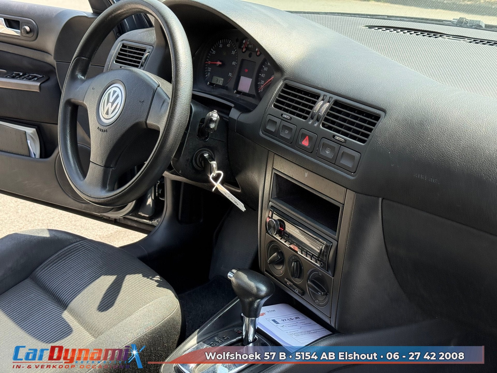 Volkswagen Bora 1.6 | Automaat | Nwe APK | 1e Eigenaar | Air, Stof, Gebruikt, Bora, 4 cilinders