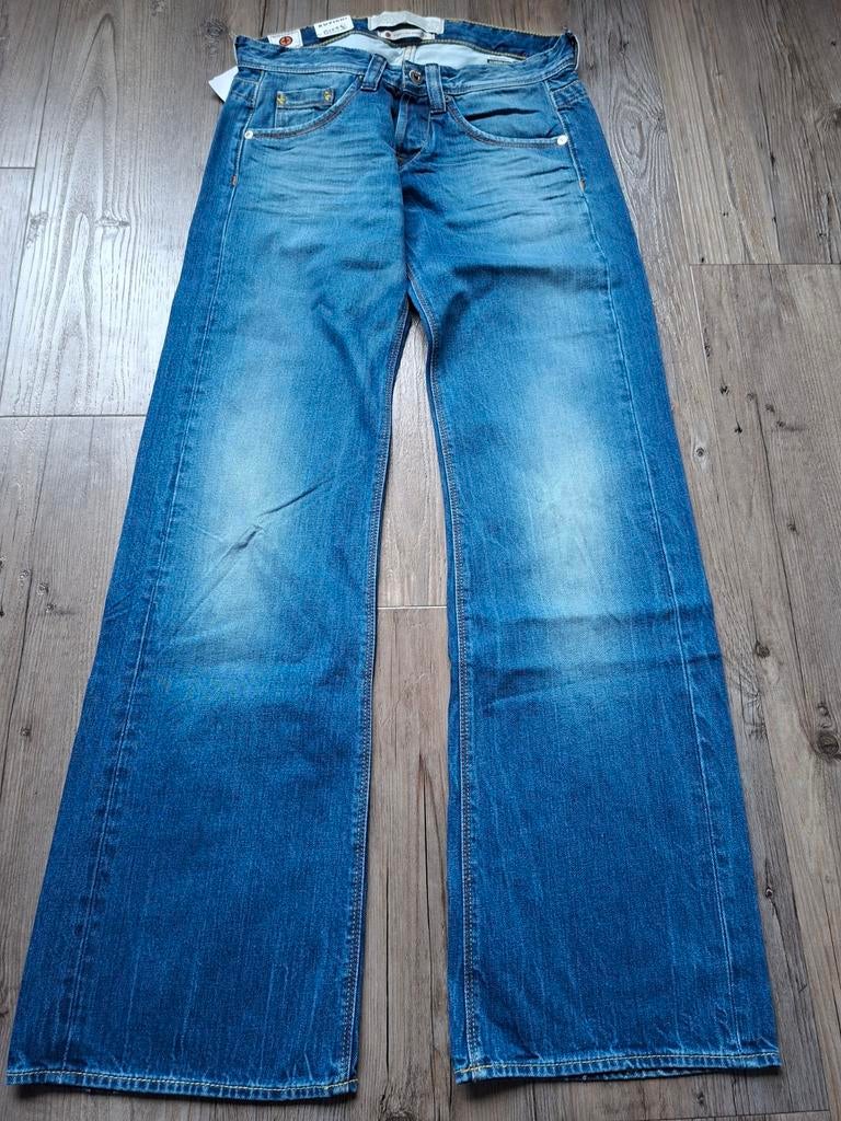 KUYICHI Sugar low loose flared jeans W27 L32, Blauw, KUYICHI, Nieuw, Ophalen of Verzenden