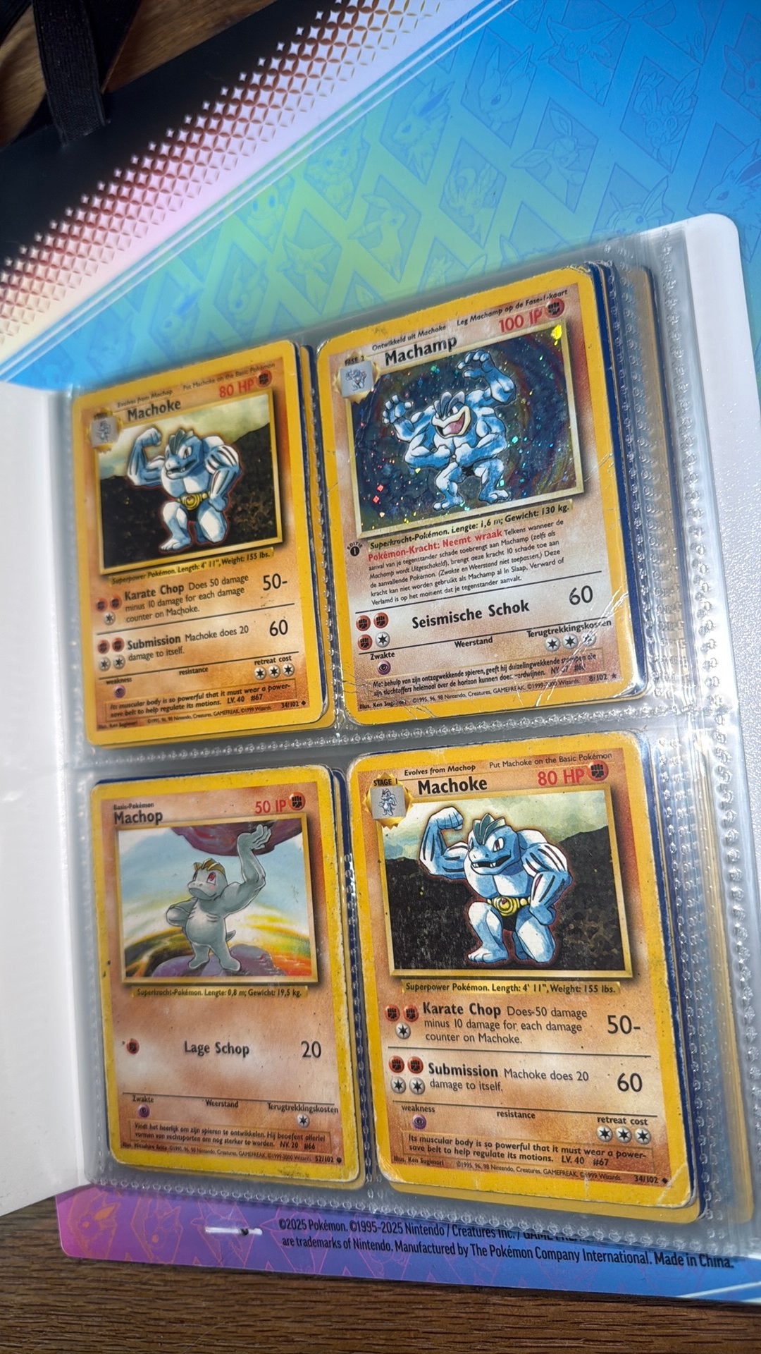 Oude base set pokémon kaarten, Ophalen of Verzenden, Zo goed als nieuw, Meerdere kaarten