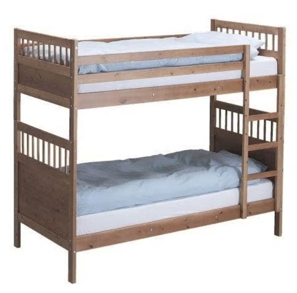 Ikea Hemnes Stapelbed (2 stuks), Huis en Inrichting, Slaapkamer | Bedden, Ophalen, Gebruikt, 90 cm, Eenpersoons