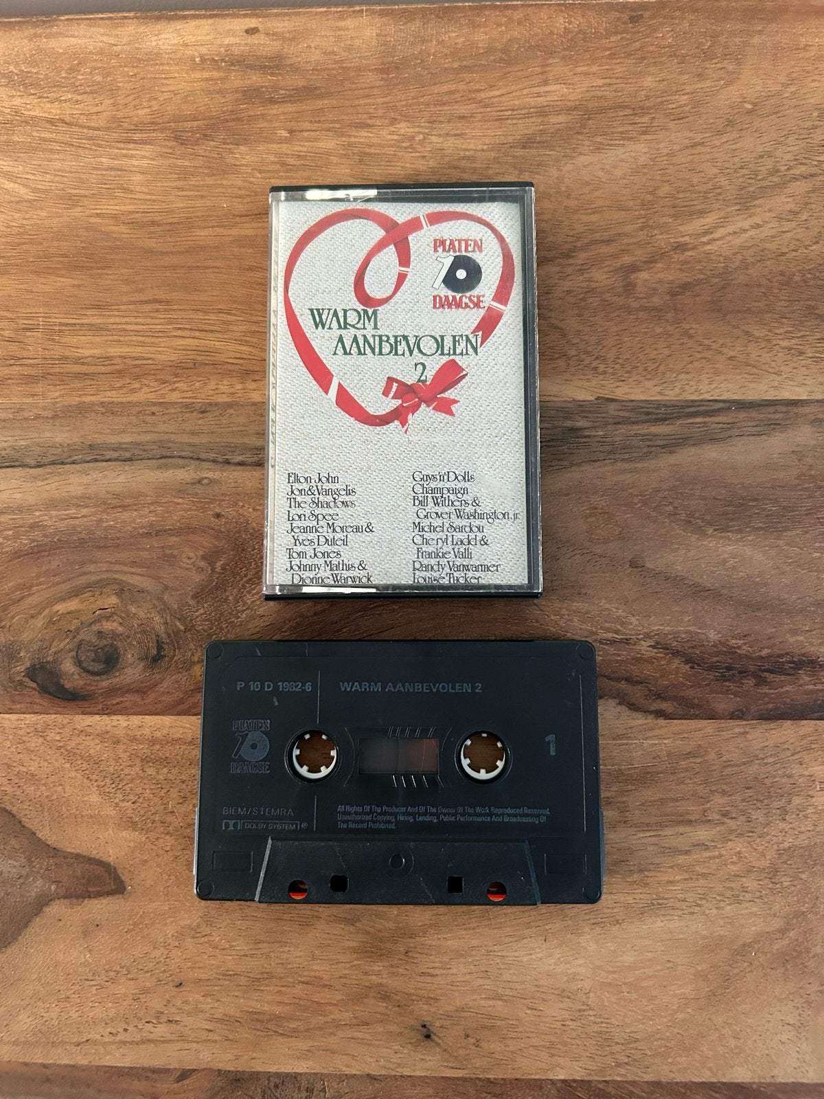 Plaat 10-Daagse: Warm Aanbevolen 2 - Cassette, Gebruikt, Ophalen of Verzenden, Voorbespeeld, 1 bandje