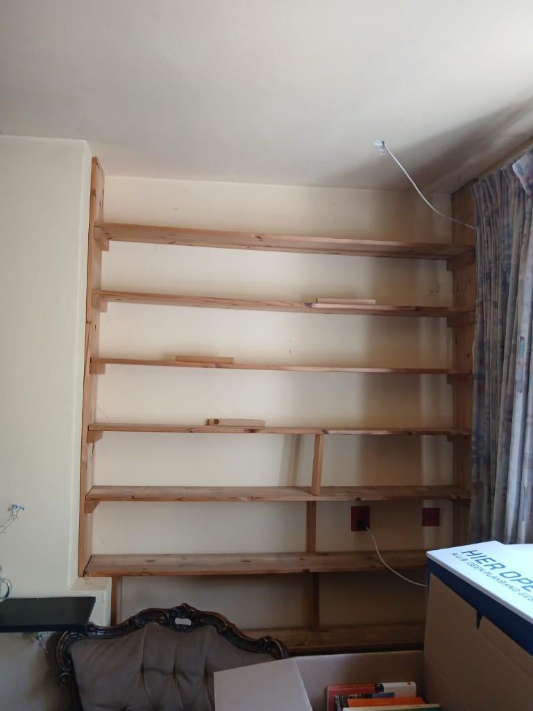 planken voor boekenkast, Ophalen, Met plank(en), Gebruikt, 150 tot 200 cm