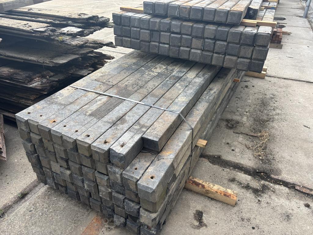Sterke Kunststof Palen 8x8 diverse lengtes gebruikt, Tuin en Terras, Palen, Balken en Planken, Ophalen of Verzenden, Gebruikt