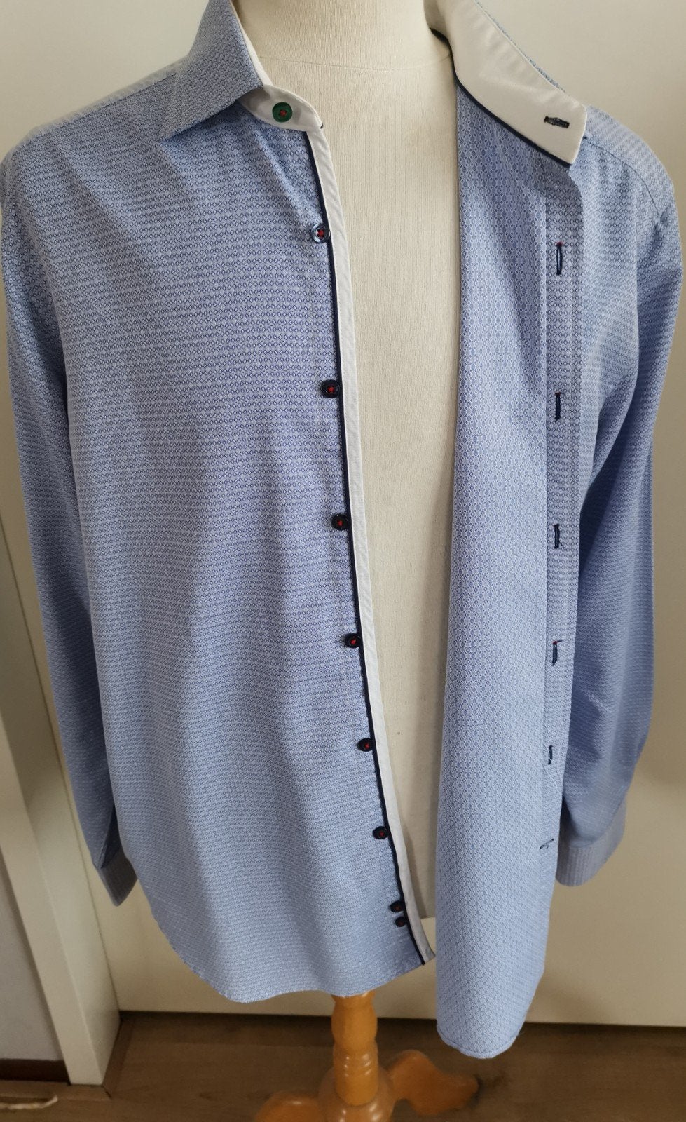 FUGARO luxe overhemd maat 3XL, Kleding | Heren, Zo goed als nieuw, Overige halswijdtes, FUGARO, Verzenden