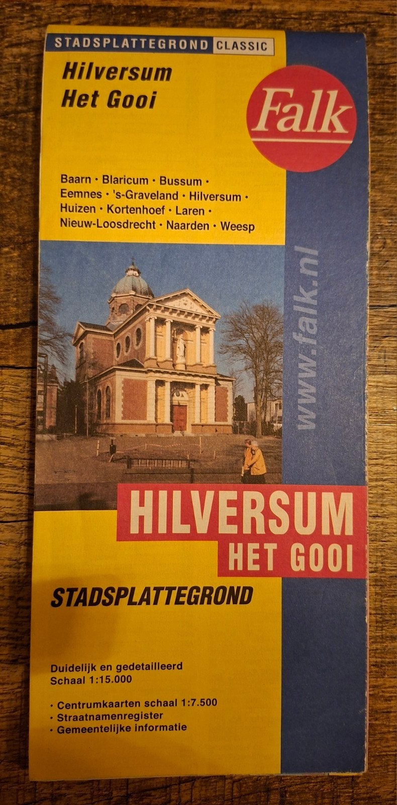 Hilversum 't Gooi plattegrond, Ophalen of Verzenden, 1800 tot 2000, Nederland, Landkaart