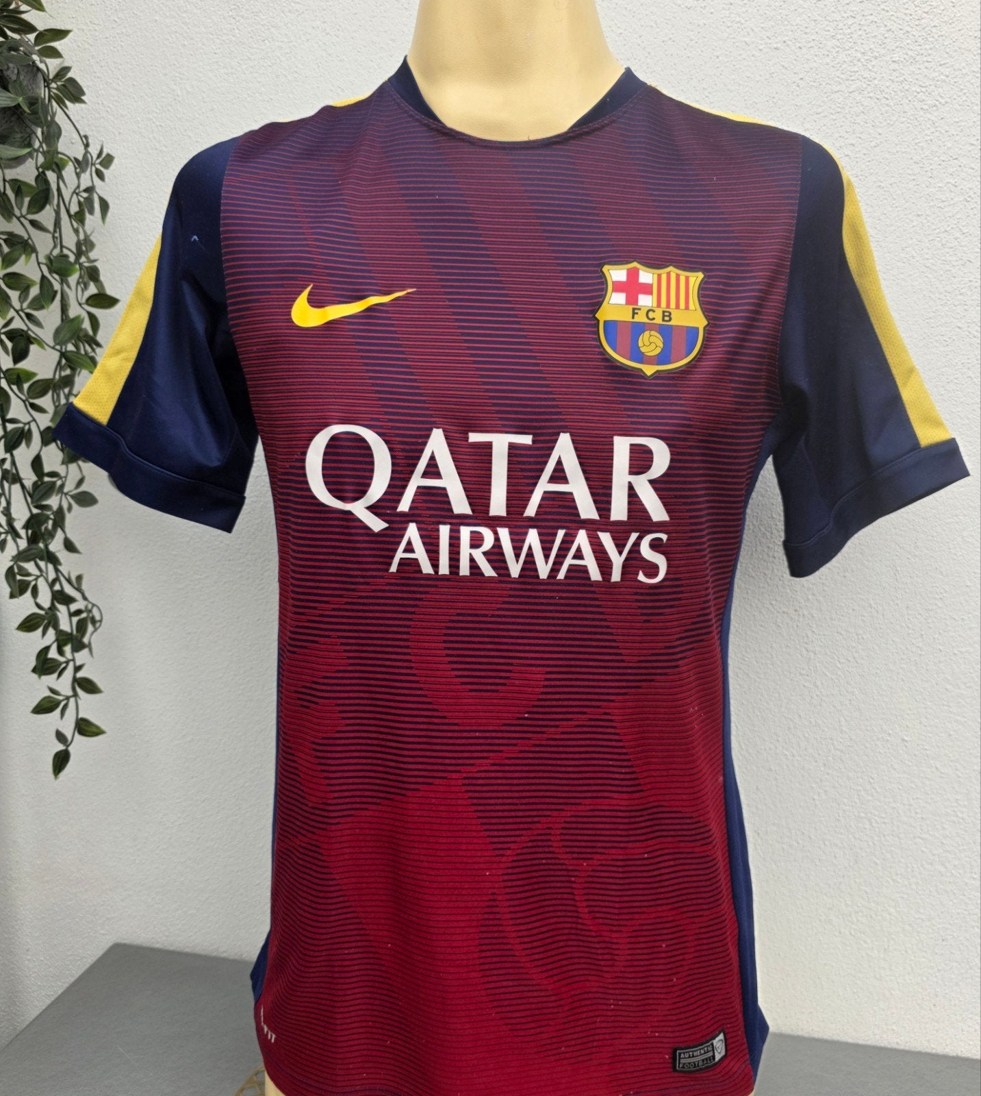 FC Barcelona Thuisshirt 2014/2015 - Maat M, Maat M, Ophalen of Verzenden, Gebruikt, Shirt