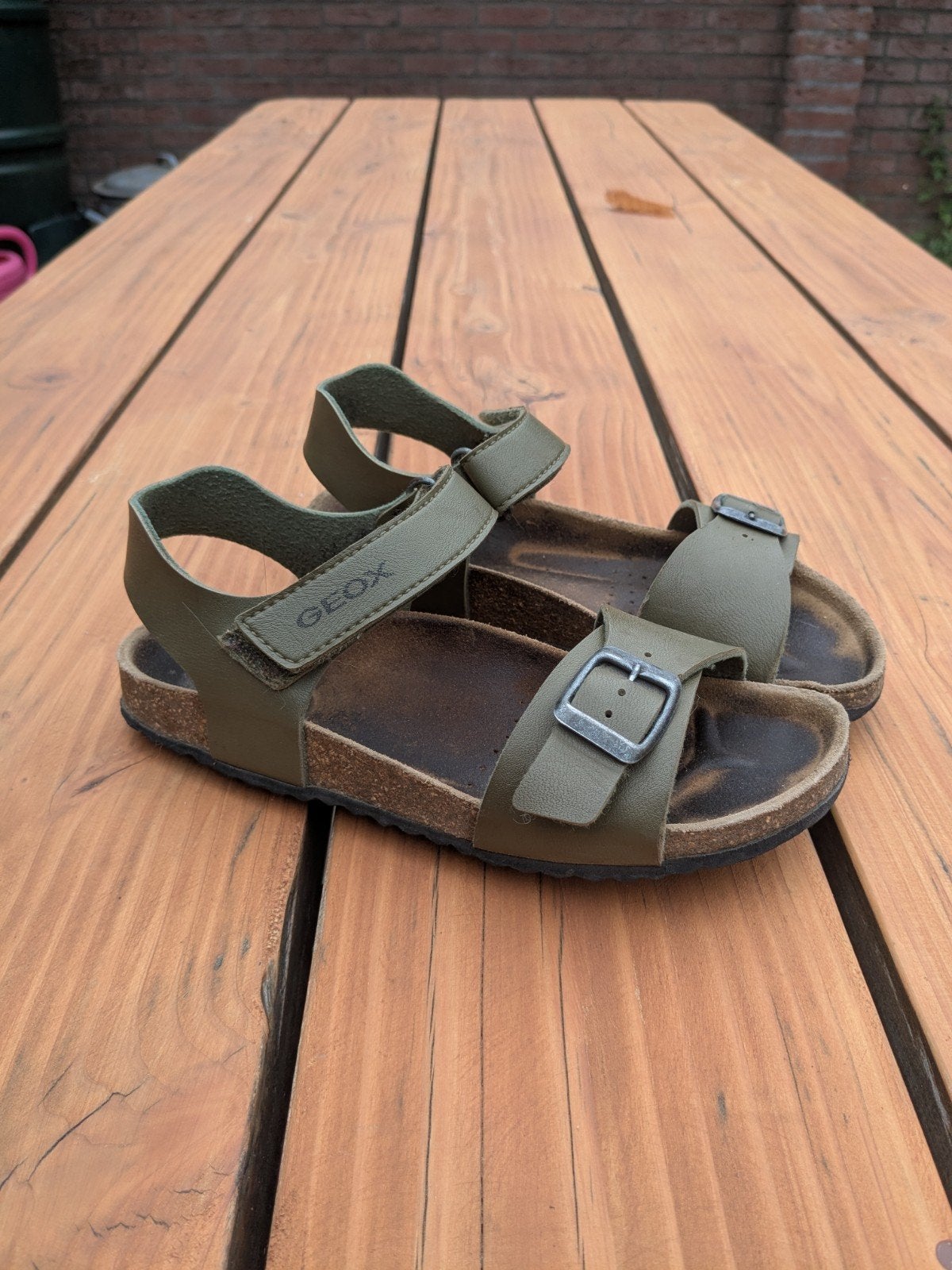 Geox sandalen maat 35, Ophalen of Verzenden, Gebruikt, Meisje, Overige typen