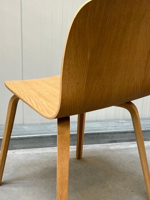 Muuto Visu eetkamerstoel Mika Tolvanen design eettafelstoel, Gebruikt, Bruin, ., Ophalen of Verzenden