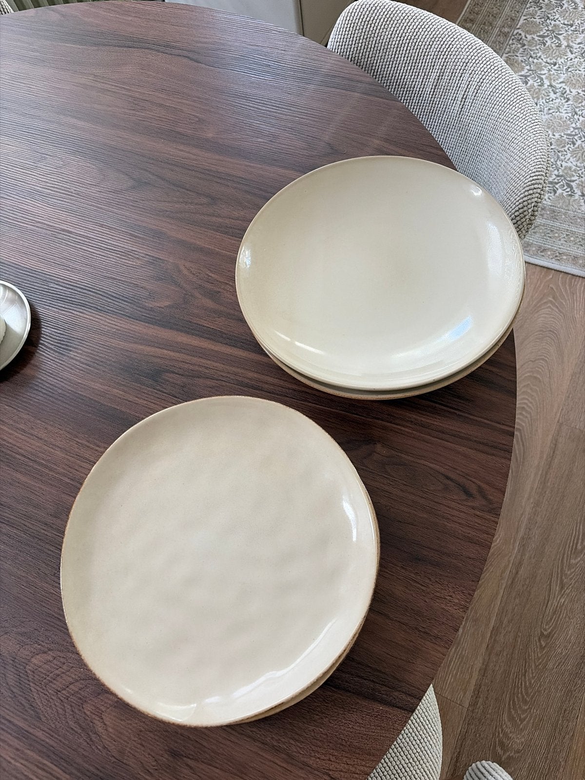 Set van 6 Siaki dinerborden - Zo goed als nieuw, Huis en Inrichting, Ophalen, Overige merken, Keramiek, Zo goed als nieuw