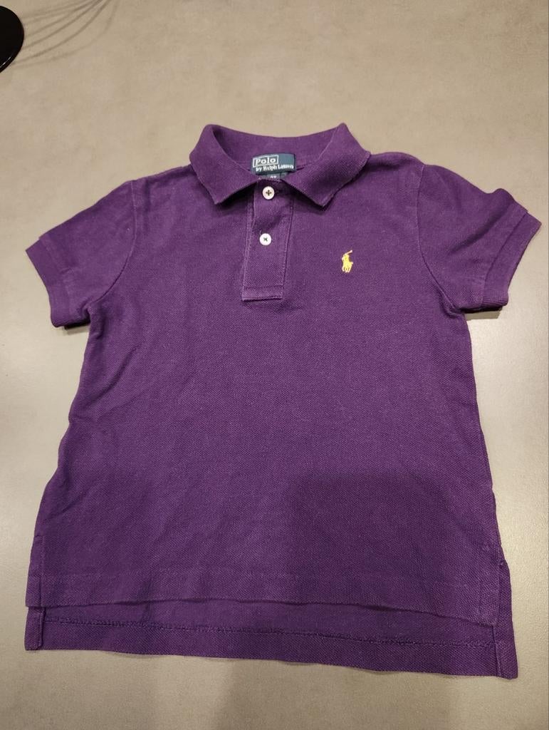 Ralph Lauren Polo Shirt Paars Maat 2T, Ophalen of Verzenden, Zo goed als nieuw, Ralph Lauren