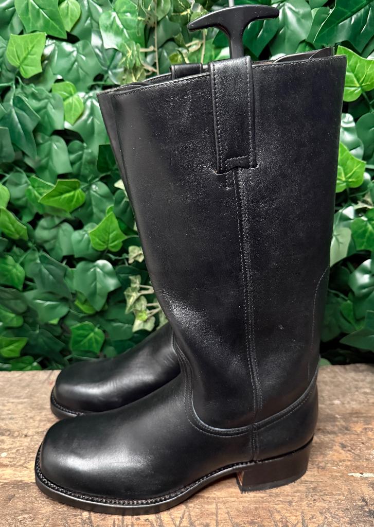 prachtige hoge vintage laarzen van sendra maat 43 (maat 9 ), Sendra, Zwart, Boots, Nieuw