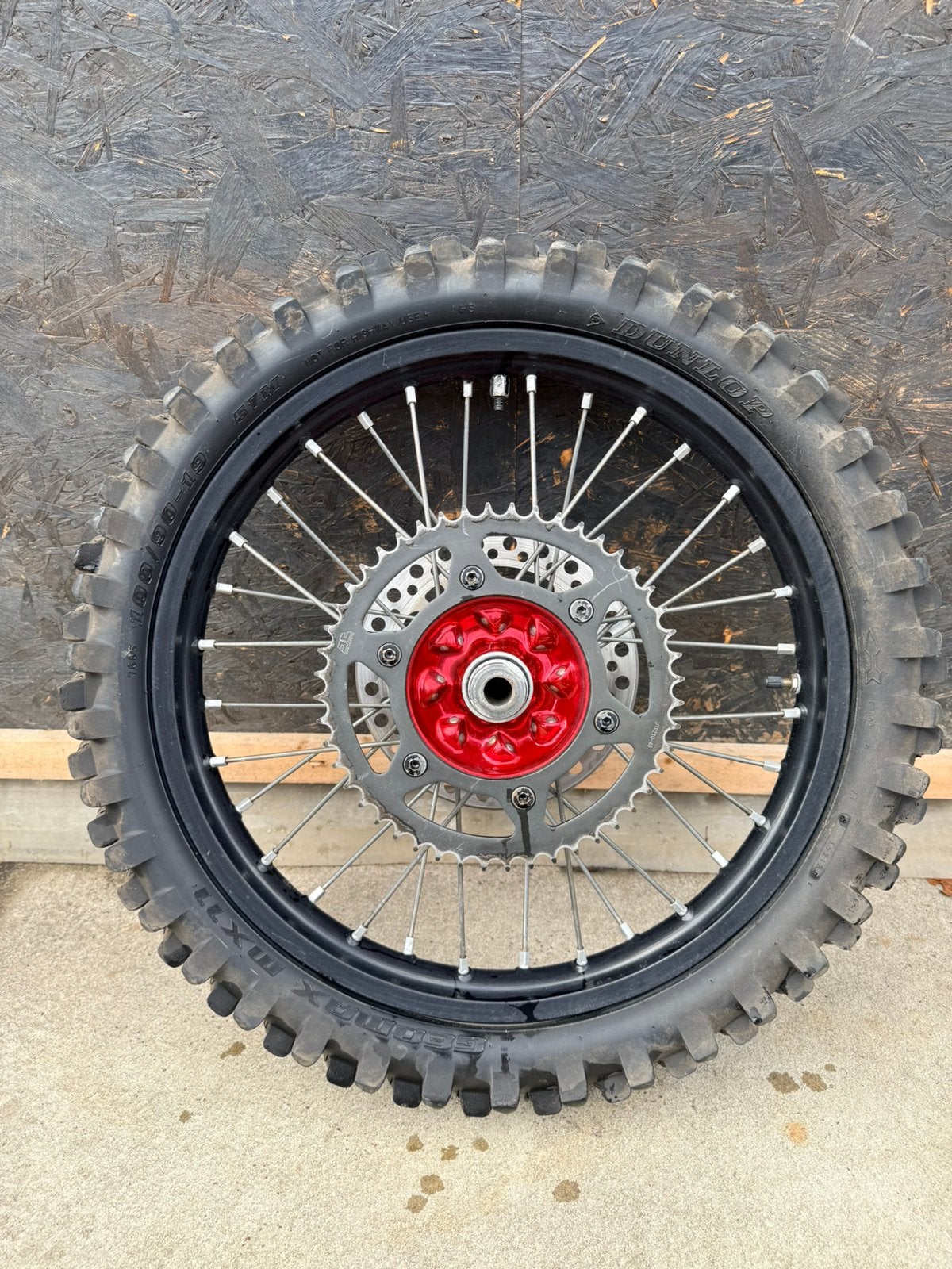 Achterwiel - Honda CRF250 - 2008, Ophalen of Verzenden, Gebruikt