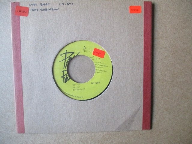 s4092 tom robinson - war baby, Ophalen, Gebruikt, 7 inch, Overige genres