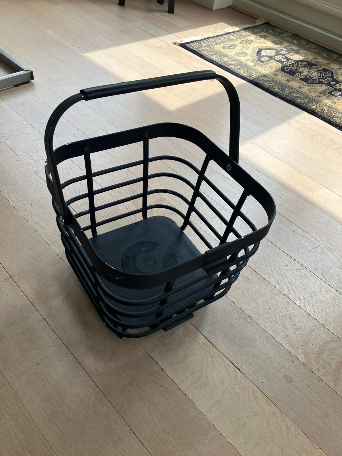 Fietsmandje met Cortina AVS kliksysteem. 30x30CM, Ophalen, Gebruikt, Fietsmand, Stuurbevestiging