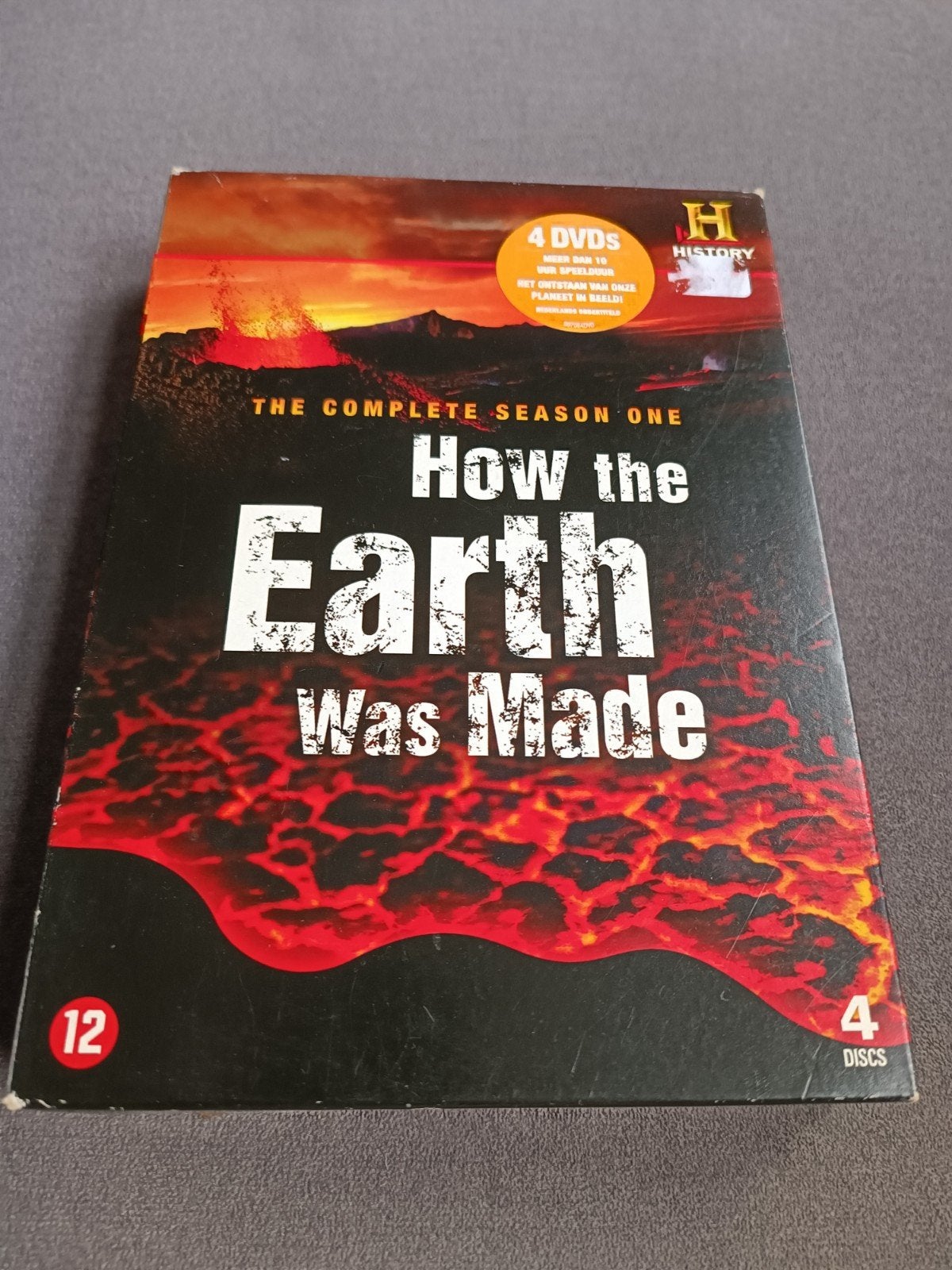 How the earth was made seizoen 1 - dvd, Cd's en Dvd's, Dvd's | Tv en Series, Alle leeftijden, Ophalen of Verzenden, Zo goed als nieuw
