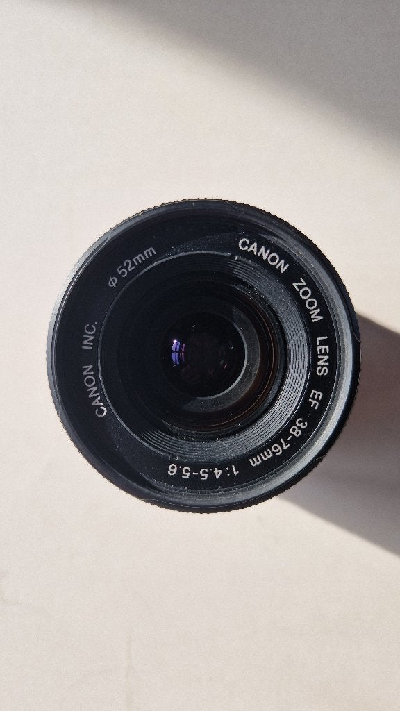 Canon 38-76 mm Zoomlens, Gebruikt, Spiegelreflex, Canon, Ophalen of Verzenden