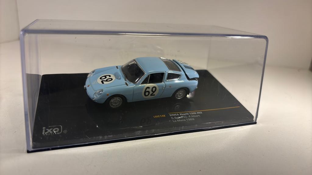 Simca Abarth 1300 #62 le mans 1962 ixo 1.43, Overige merken, Auto, Ophalen of Verzenden, A