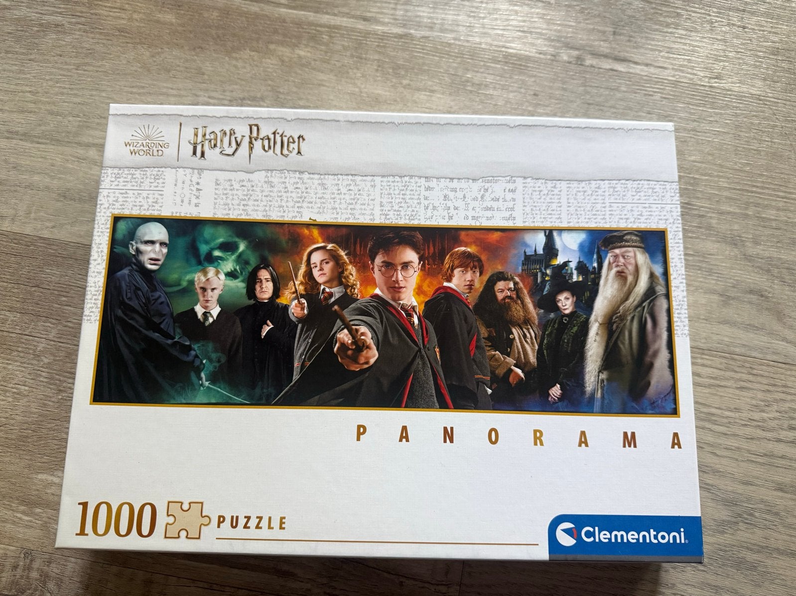 Harry Potter Panorama Puzzel 1000 Stukjes - Nieuw, Ophalen of Verzenden, 500 t/m 1500 stukjes, Nieuw, Legpuzzel