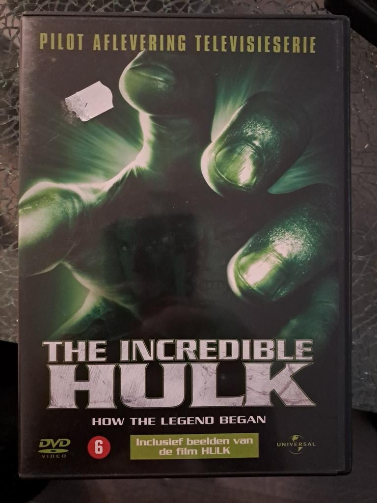 The incredible hulk (dvd), Alle leeftijden, Ophalen of Verzenden, 1980 tot heden, Zo goed als nieuw