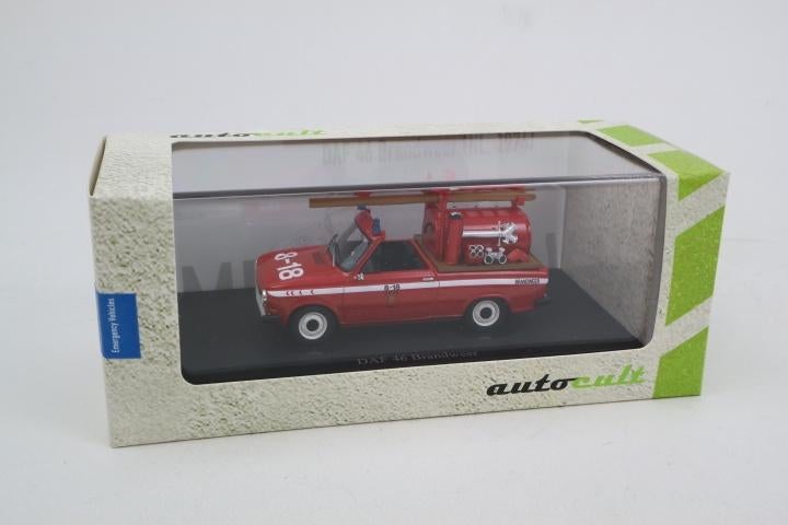 1:43  DAF 46 Brandweer ''Gemeente Voorst'' 1974 - Nu € 92,65, Hobby en Vrije tijd, Modelauto's | 1:43, Overige merken, Auto, -