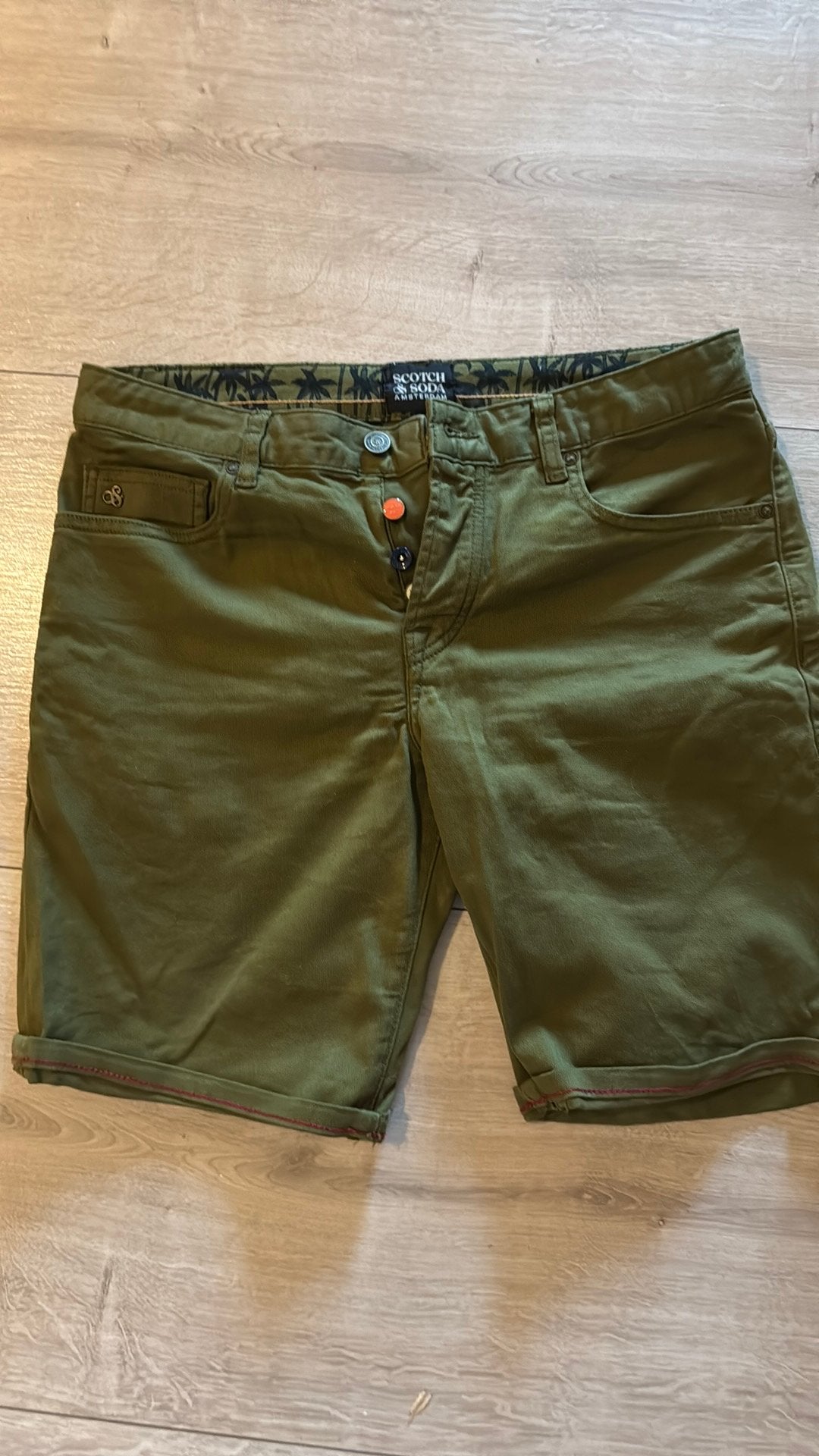Scotch Soda Ralston korte broek 31 nieuw, Ophalen of Verzenden, Nieuw, Groen