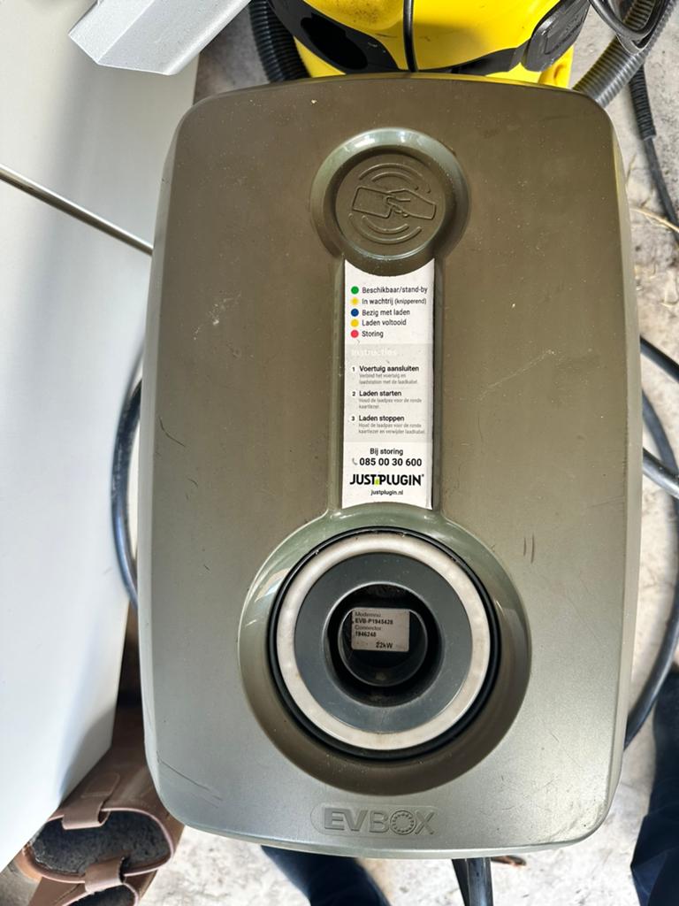 JustPlugIn 22 kW Laadpaal – mét vaste kabel – 100% werkend, Ophalen of Verzenden, Laadpaal