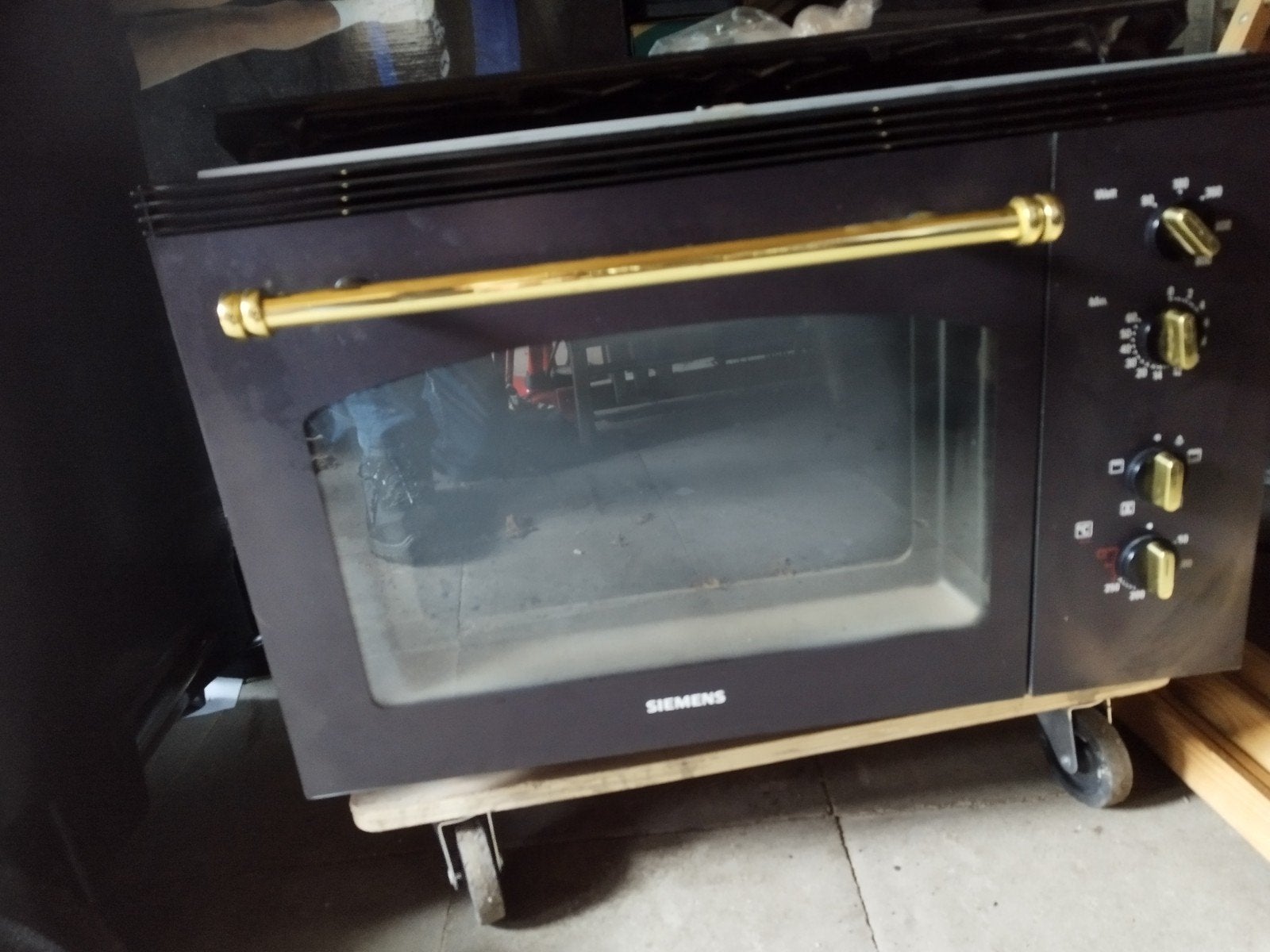 Siemens Nostalgie combimagnetron - oven werkt nog, Ophalen, Gebruikt, Inbouw