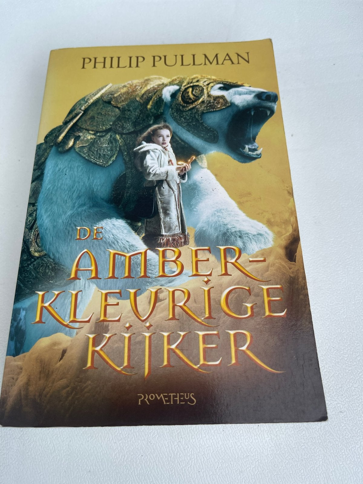 De Amberkleurige Kijker - Philip Pullman, Boeken, Fantasy, Gelezen, Ophalen of Verzenden