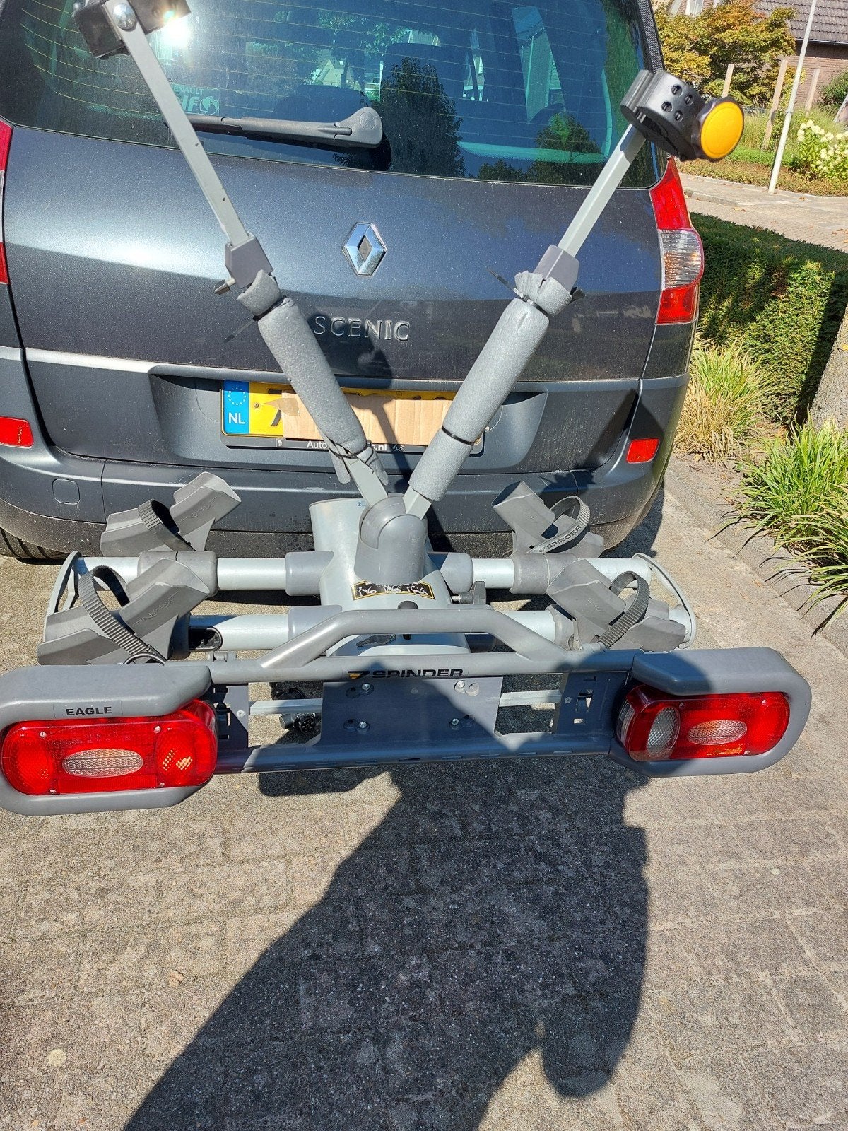 Spinder eagle fietsen drager voor 2 elektrische fietsen, Ophalen of Verzenden, Trekhaakdrager