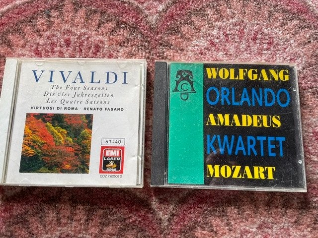 Vivaldi Vier Jaargetijden & Mozart Orlando Kwartet Klassiek, Inclusief boekje, Ophalen of Verzenden, Orkest of Ballet, Vivaldi