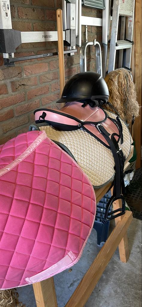 Houten paard, Dieren en Toebehoren, Paarden en Pony's | Dekens en Dekjes, Ophalen, Zo goed als nieuw