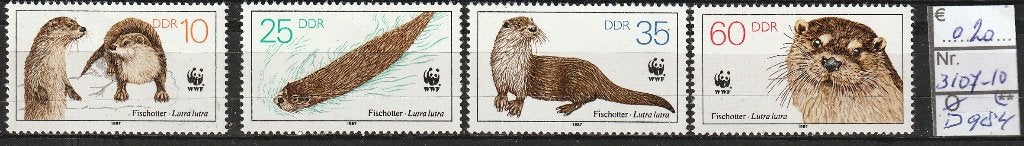 DDR Visotter Michel 3107-10 Nr.D984p, Verzenden, DDR, Postfris