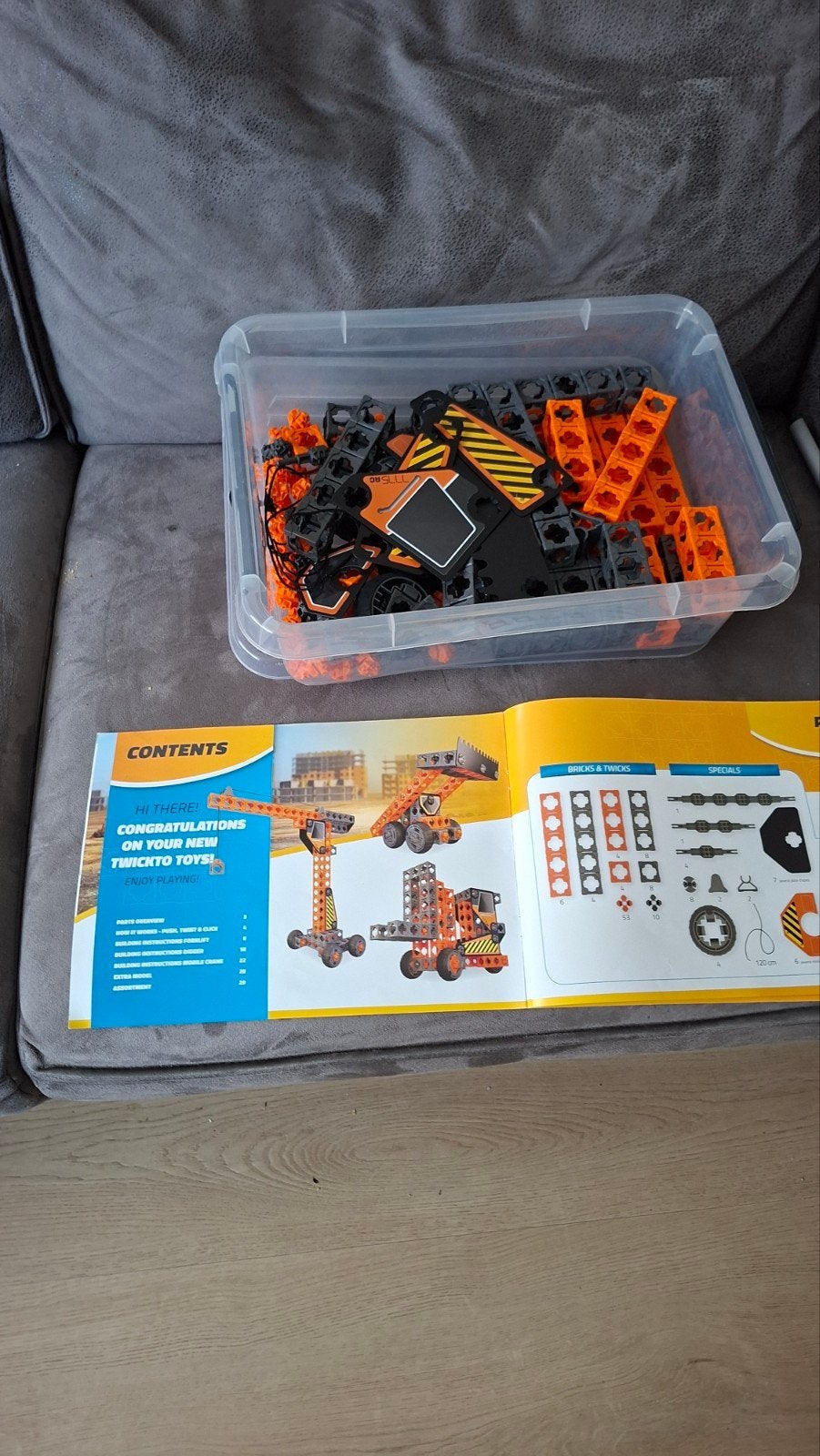 Twickto Bouwset - Maak 3 Modellen - Compleet, Ophalen of Verzenden, Zo goed als nieuw, Overige merken