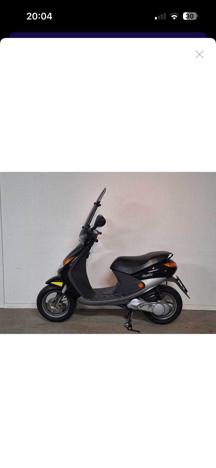 Peugeot vivacity 45km, Fietsen en Brommers, Scooters | Piaggio, Ophalen, Tweetakt, Overige modellen, Maximaal 45 km/u