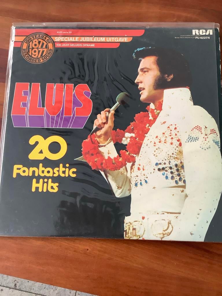 Elvis Presley - 20 Fantastic Hits (Speciale Jubileum Uitgave, Gebruikt, Ophalen of Verzenden, 1970 - 1979, Complilatie