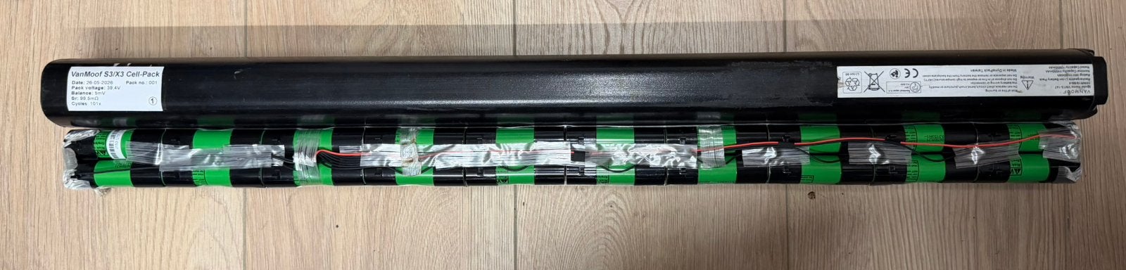 VanMoof S3 / X3 cellenpakket meer dan 10 stuks beschikbaar, Fietsen en Brommers, Fietsaccessoires | Fietsaccu's, Ophalen, Zo goed als nieuw