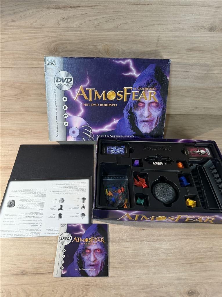 Atmosfear DVD - s6141, Hobby en Vrije tijd, Gezelschapsspellen | Bordspellen, Ophalen of Verzenden, Zo goed als nieuw