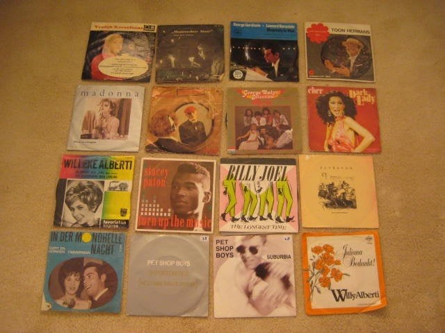Singles 36 stuks Jaren '80, Nederlandstalig,kinderliedjes, Ophalen of Verzenden, Gebruikt, Pop