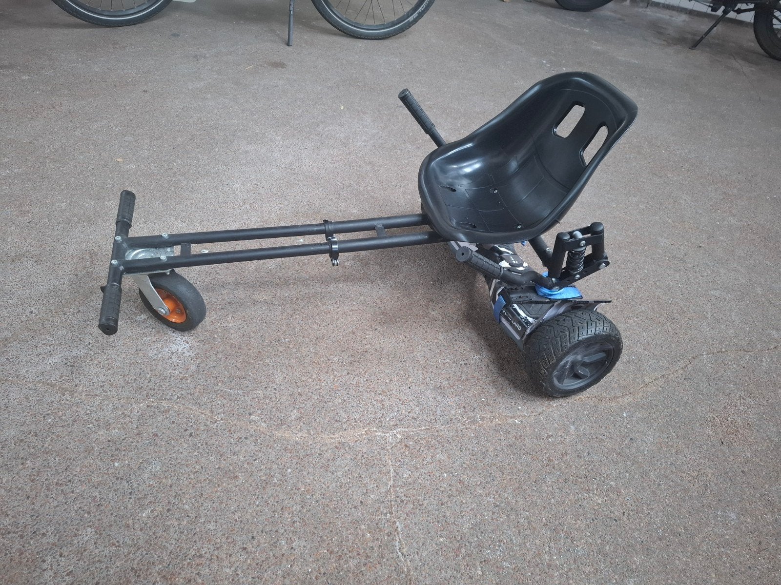 Hoverboard offroad met Kart - Gebruikt, Kinderen en Baby's, Speelgoed | Buiten | Voertuigen en Loopfietsen, Ophalen, Gebruikt