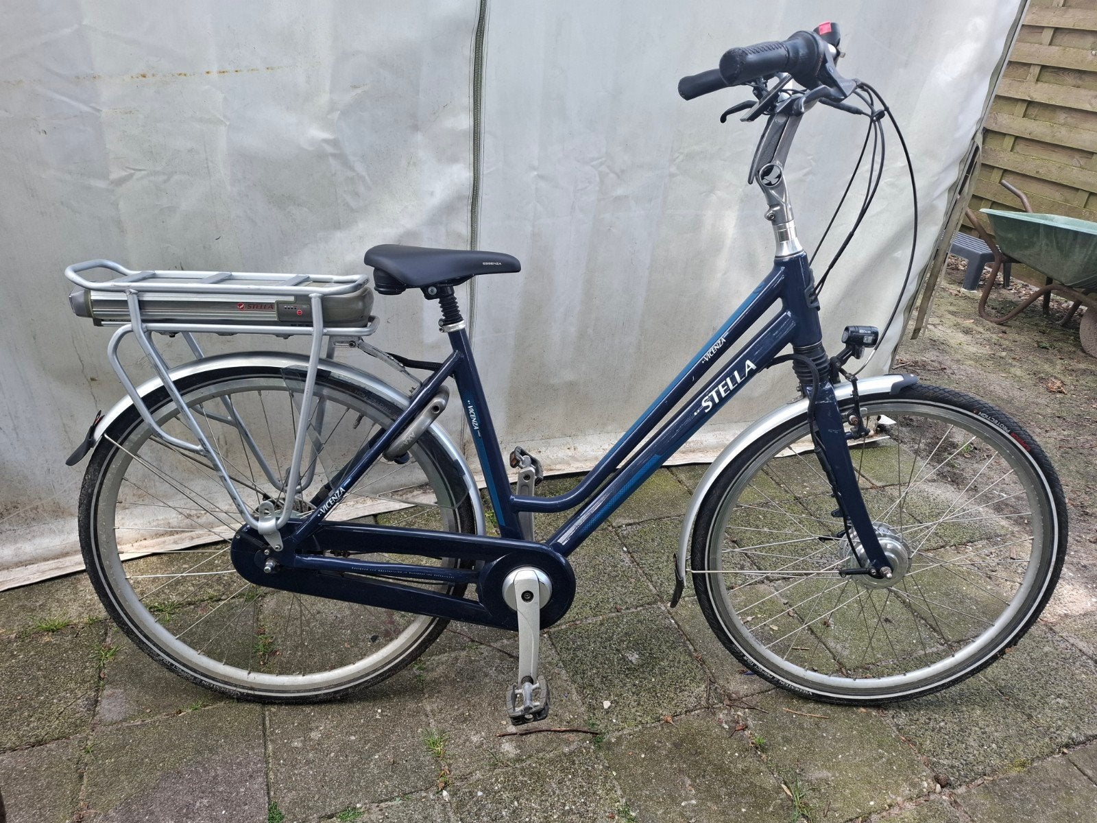 Electrische fiets stella, Gebruikt, Versnellingen, 50 tot 53 cm, Trommelrem